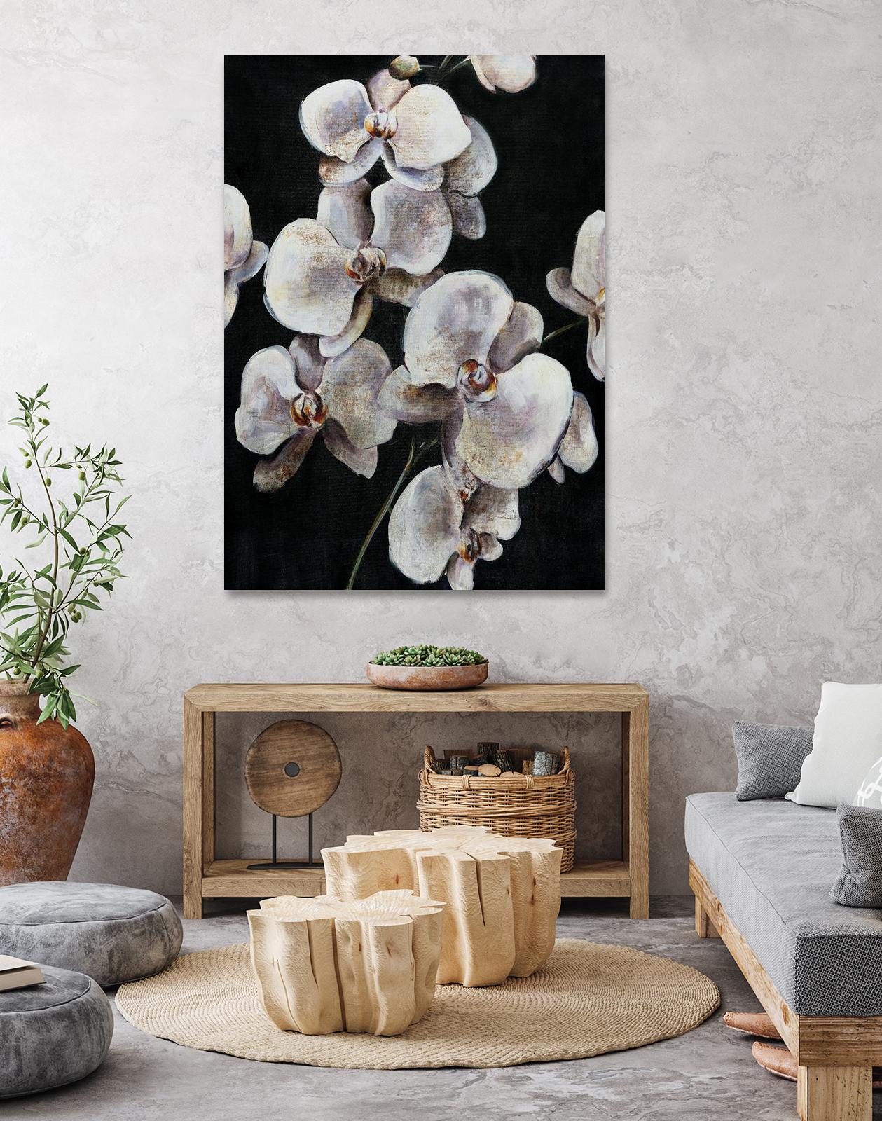 Dream of Dior I by Daleno Art on GIANT ART - orange abstract abstrait