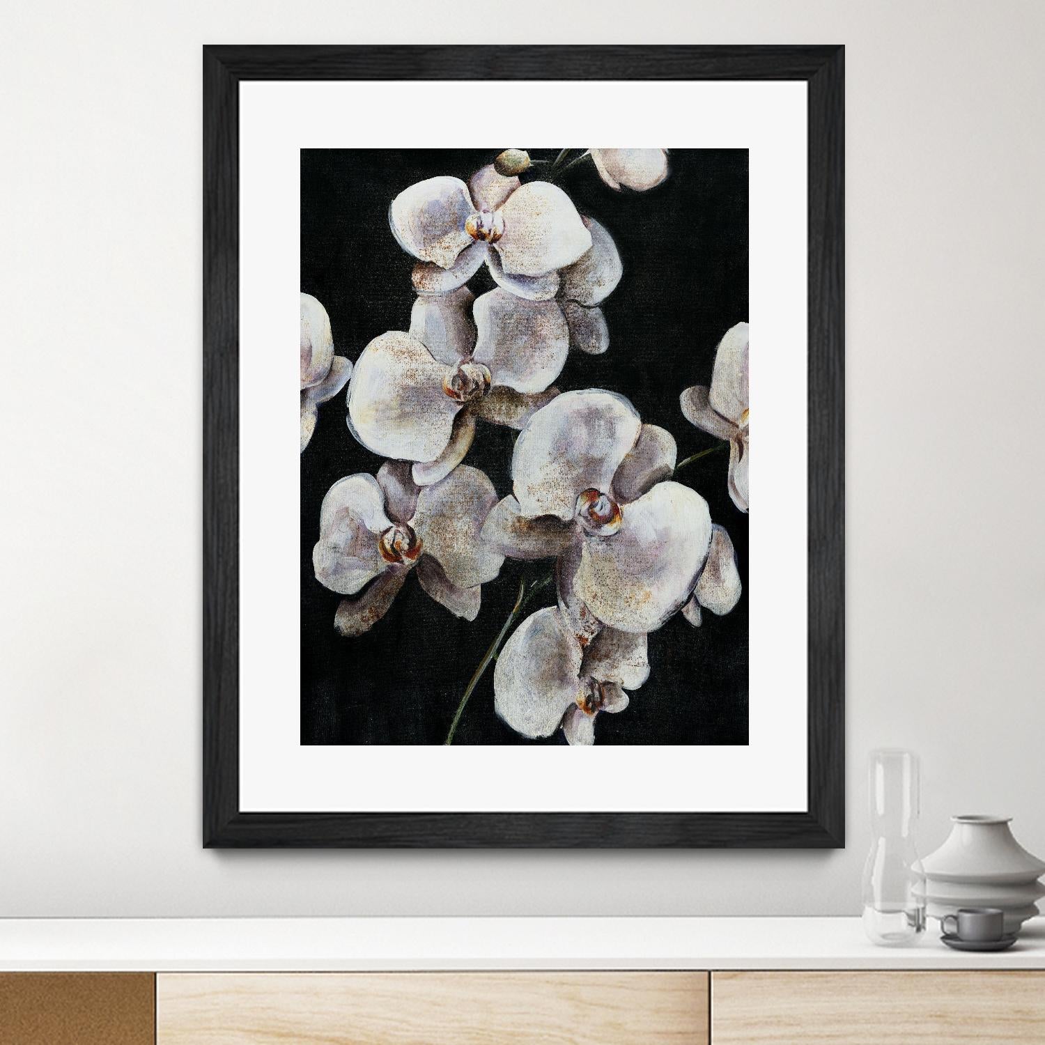 Dream of Dior I by Daleno Art on GIANT ART - orange abstract abstrait