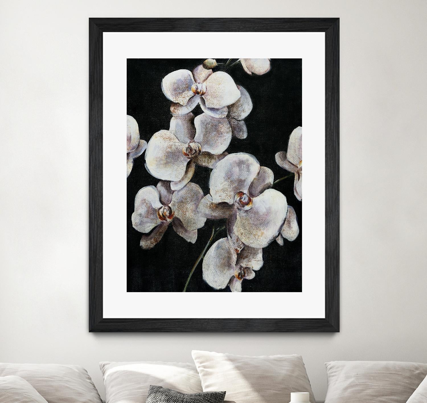 Dream of Dior I by Daleno Art on GIANT ART - orange abstract abstrait