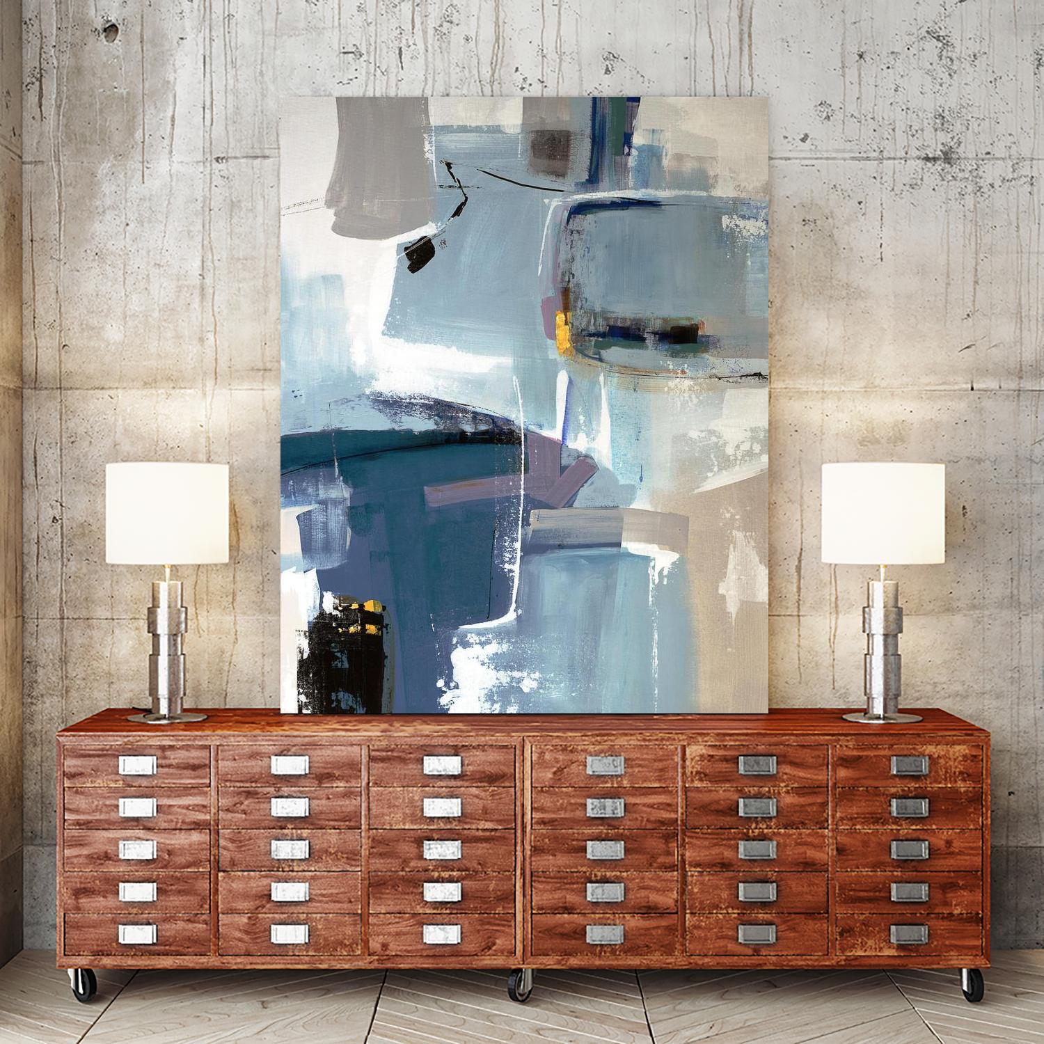 Pitfall by Daleno Art on GIANT ART - beige abstract abstract