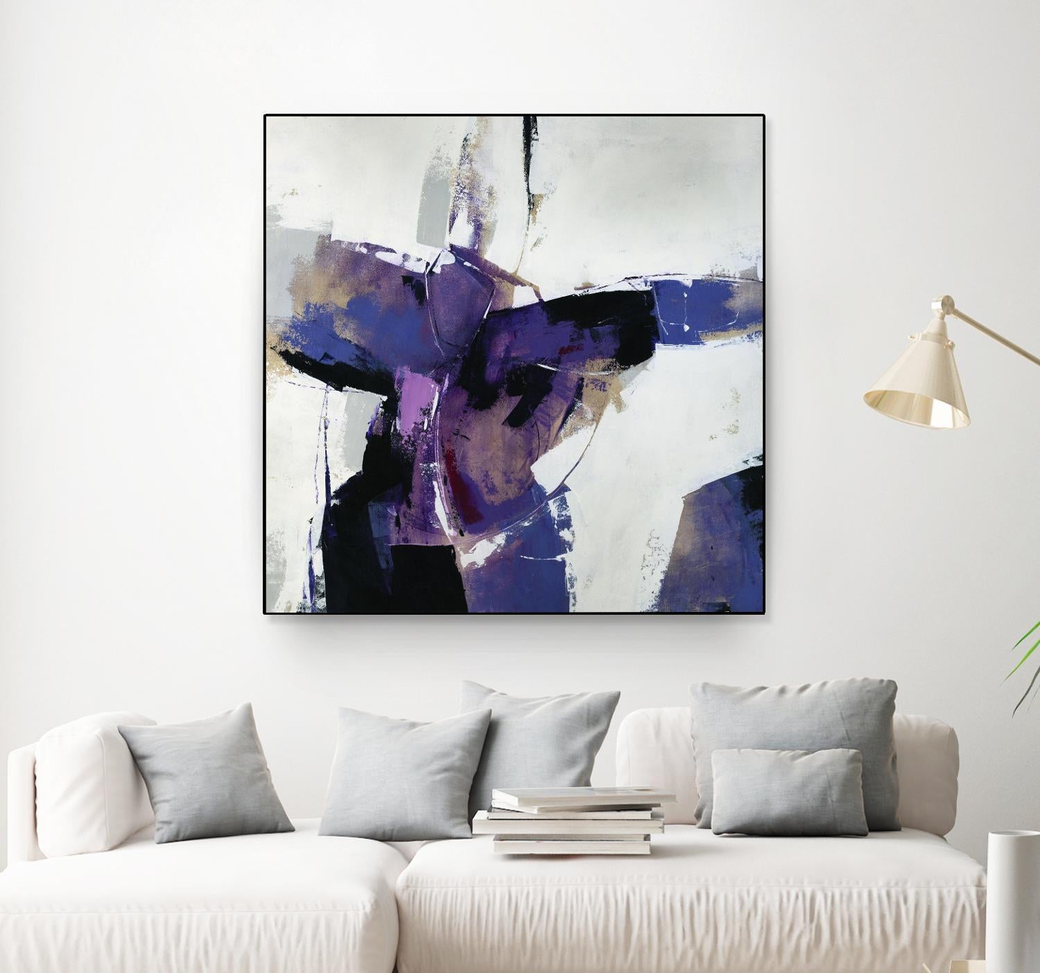 Curious Mischief by Daleno Art on GIANT ART - white abstract abstrait