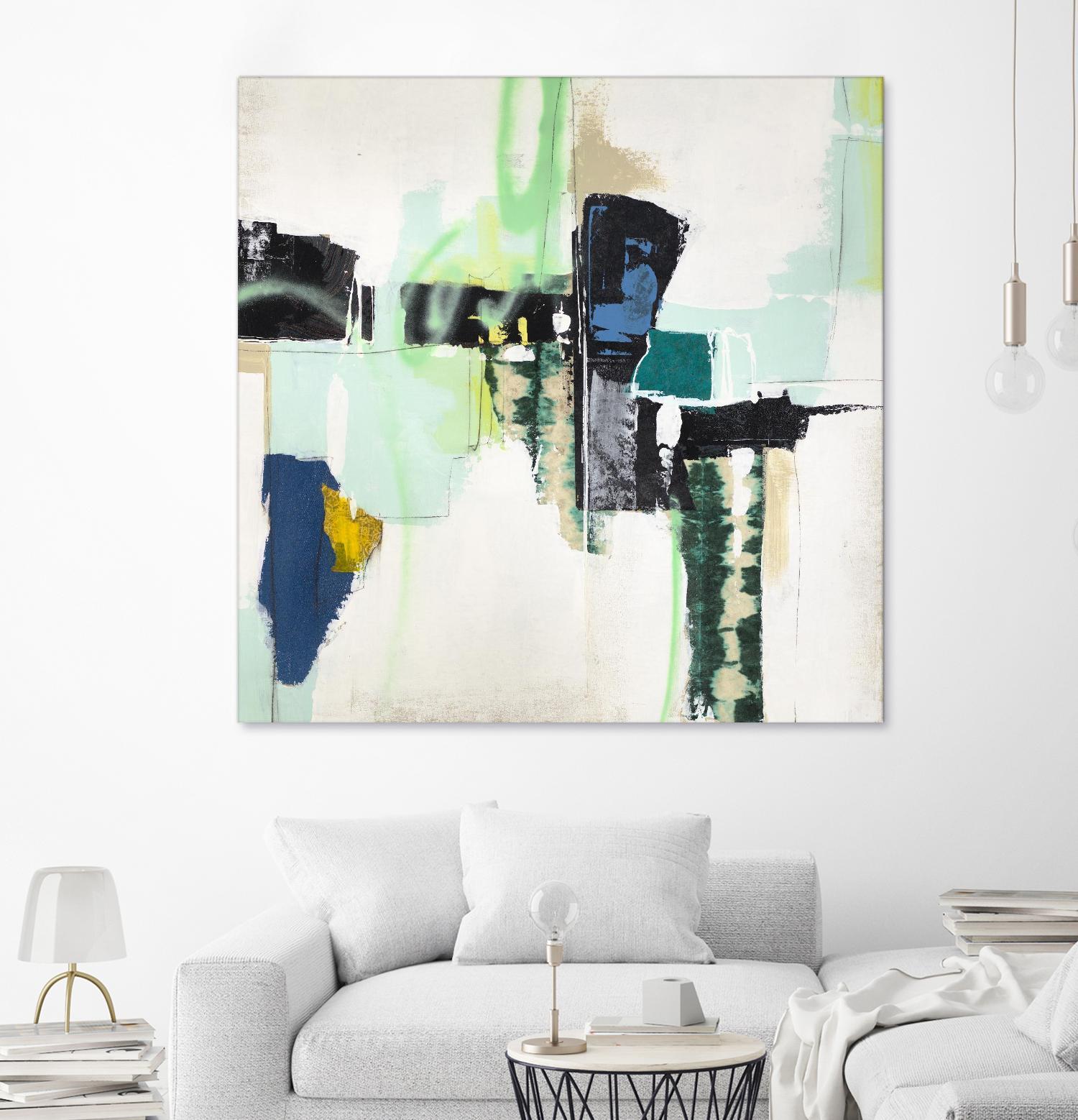 To Tell the Truth II by Daleno Art on GIANT ART - beige abstract abstrait