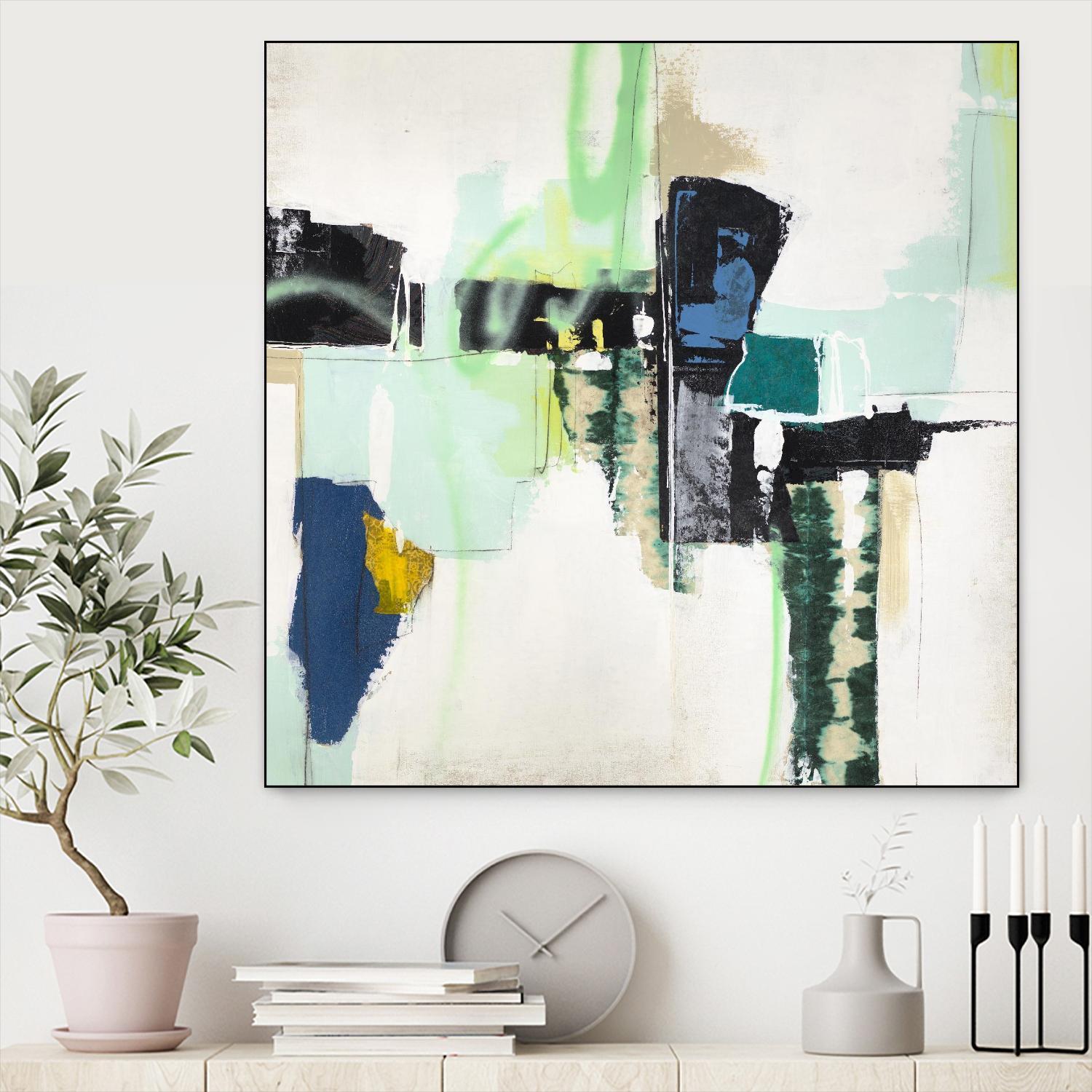 To Tell the Truth II by Daleno Art on GIANT ART - beige abstract abstrait