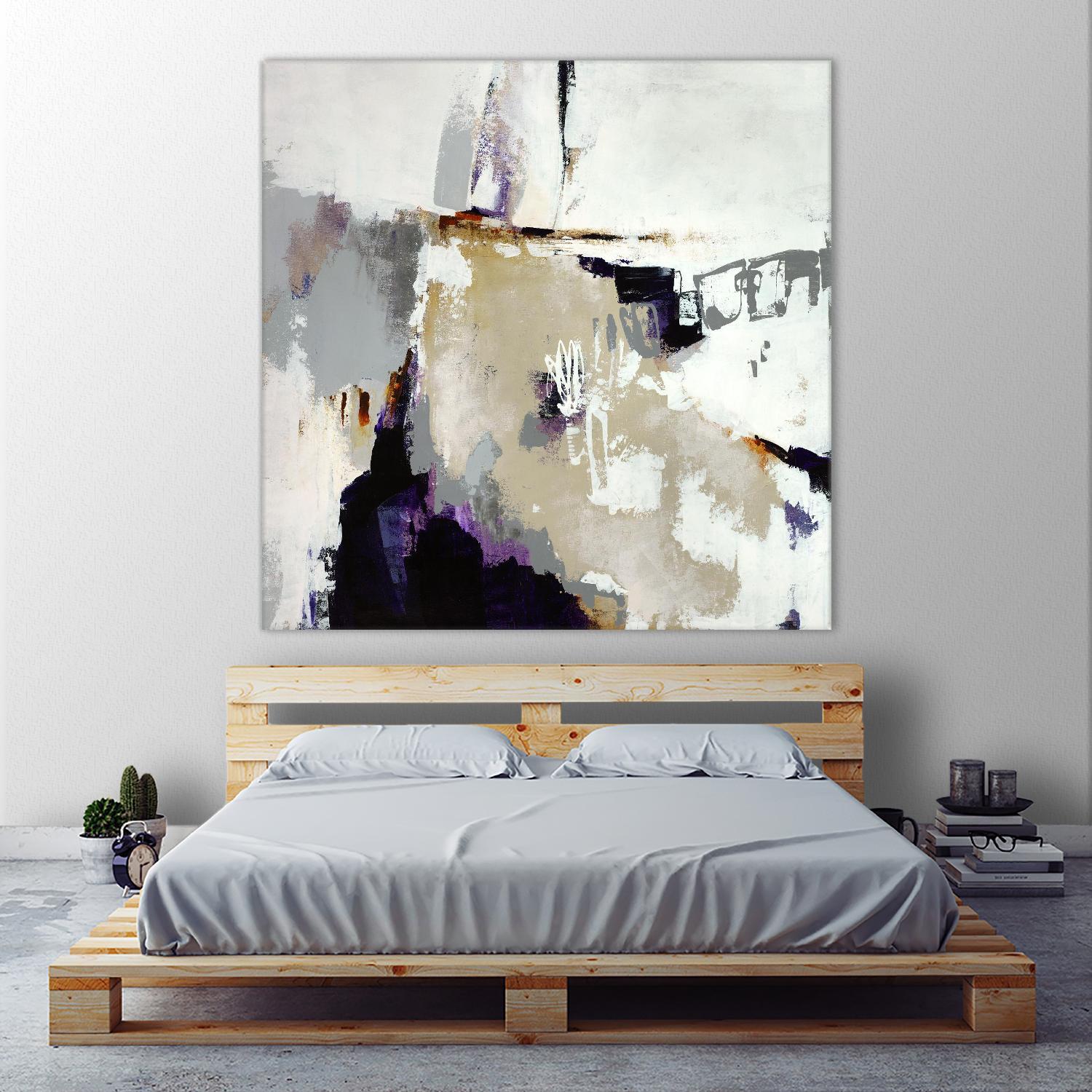 Tumult Roar by Daleno Art on GIANT ART - orange abstract abstrait