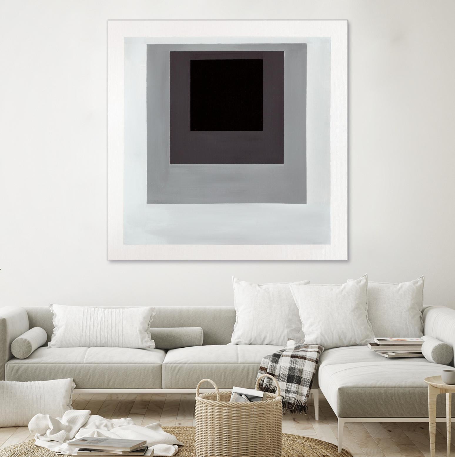 Inside Box Thinker by Daleno Art on GIANT ART - white black & white after joseph b