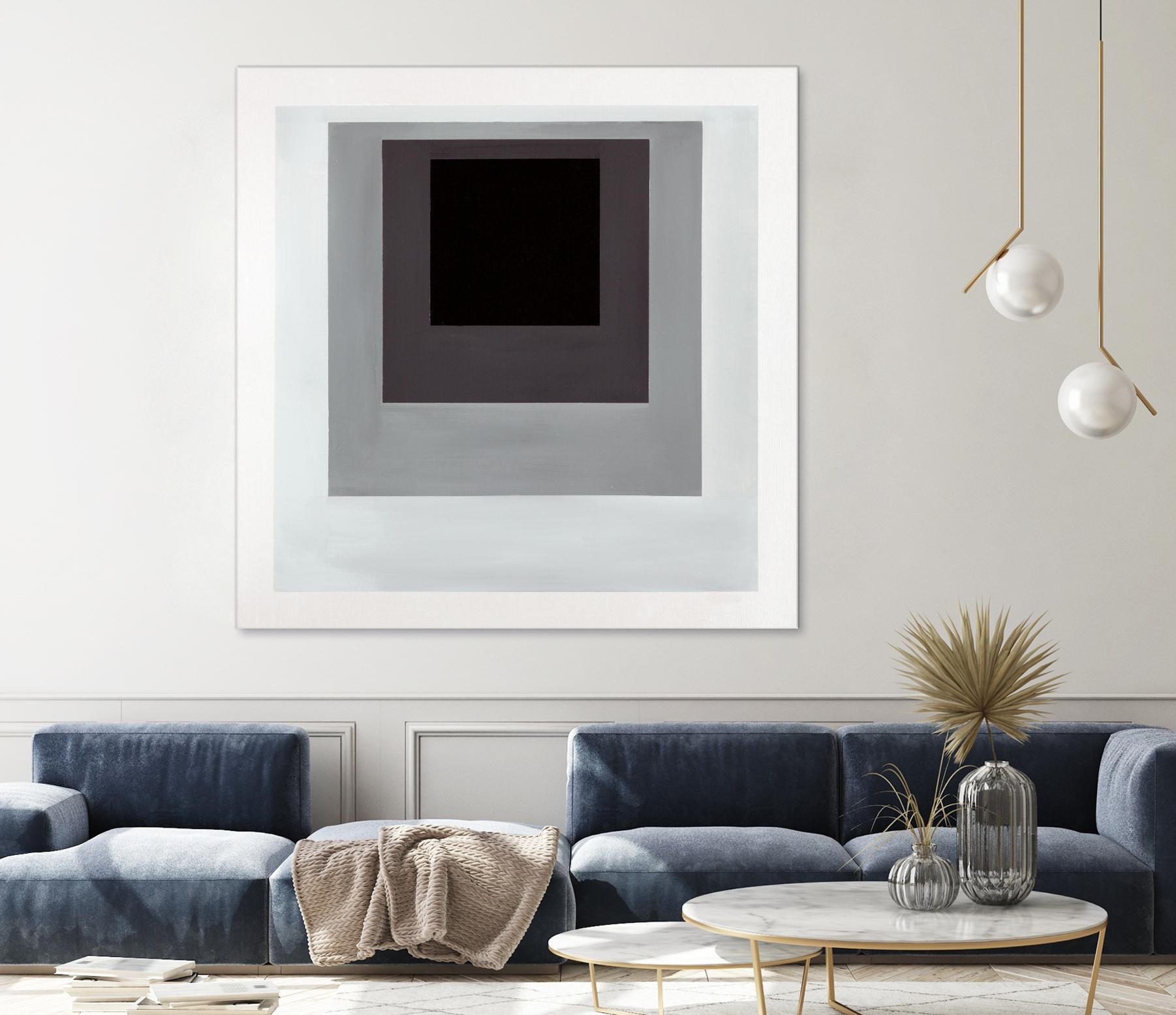 Inside Box Thinker by Daleno Art on GIANT ART - white black & white after joseph b