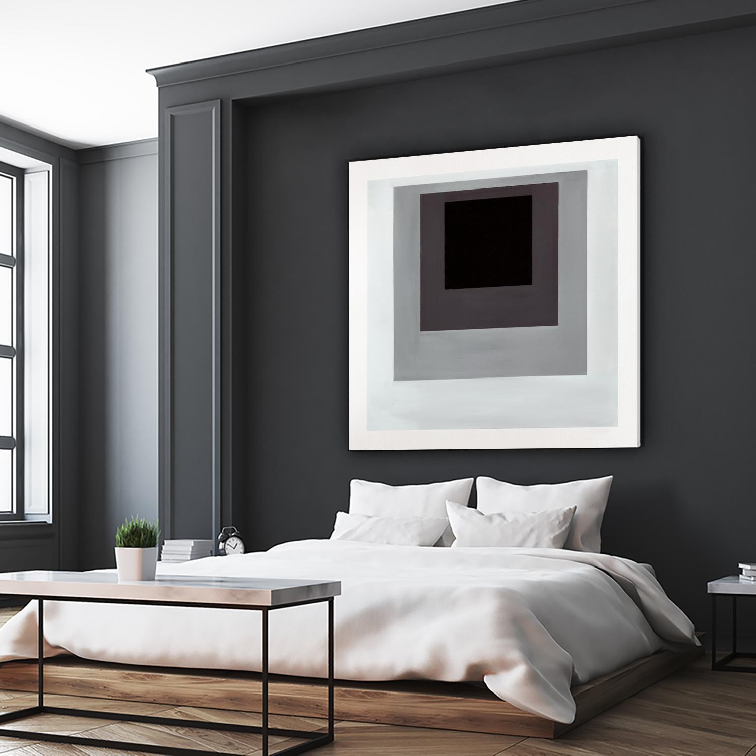 Inside Box Thinker by Daleno Art on GIANT ART - white black & white after joseph b