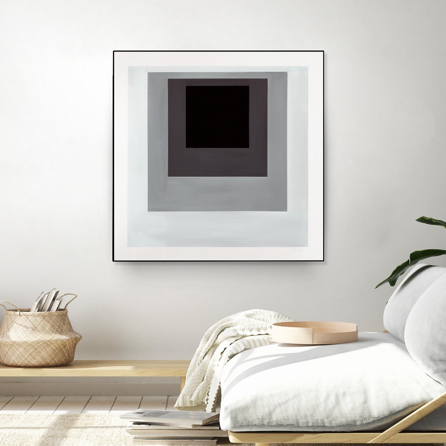 Inside Box Thinker by Daleno Art on GIANT ART - white black & white after joseph b