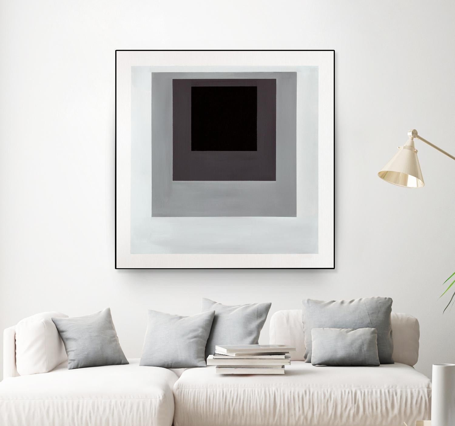 Inside Box Thinker by Daleno Art on GIANT ART - white black & white after joseph b