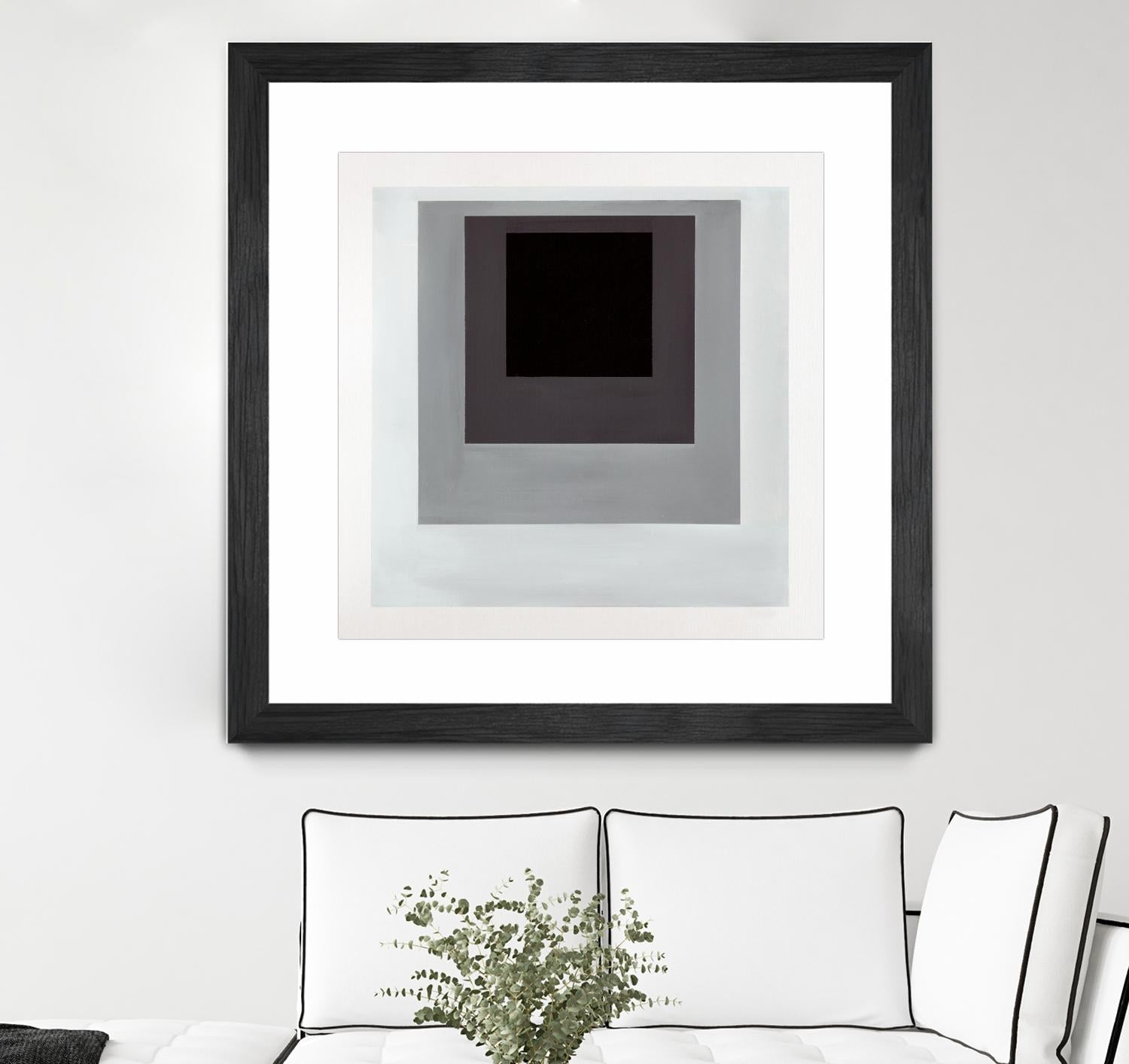 Inside Box Thinker by Daleno Art on GIANT ART - white black & white after joseph b