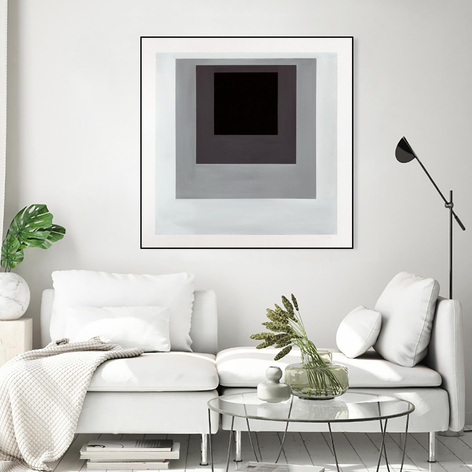 Inside Box Thinker by Daleno Art on GIANT ART - white black & white after joseph b