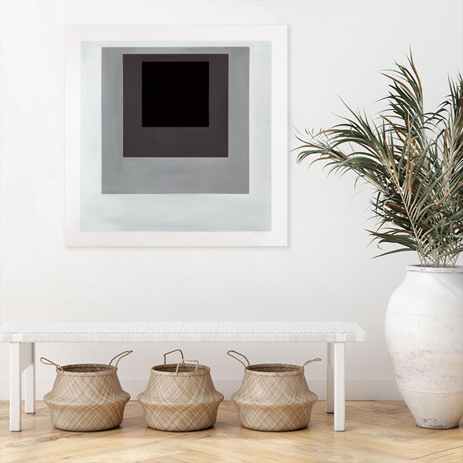 Inside Box Thinker by Daleno Art on GIANT ART - white black & white joseph b