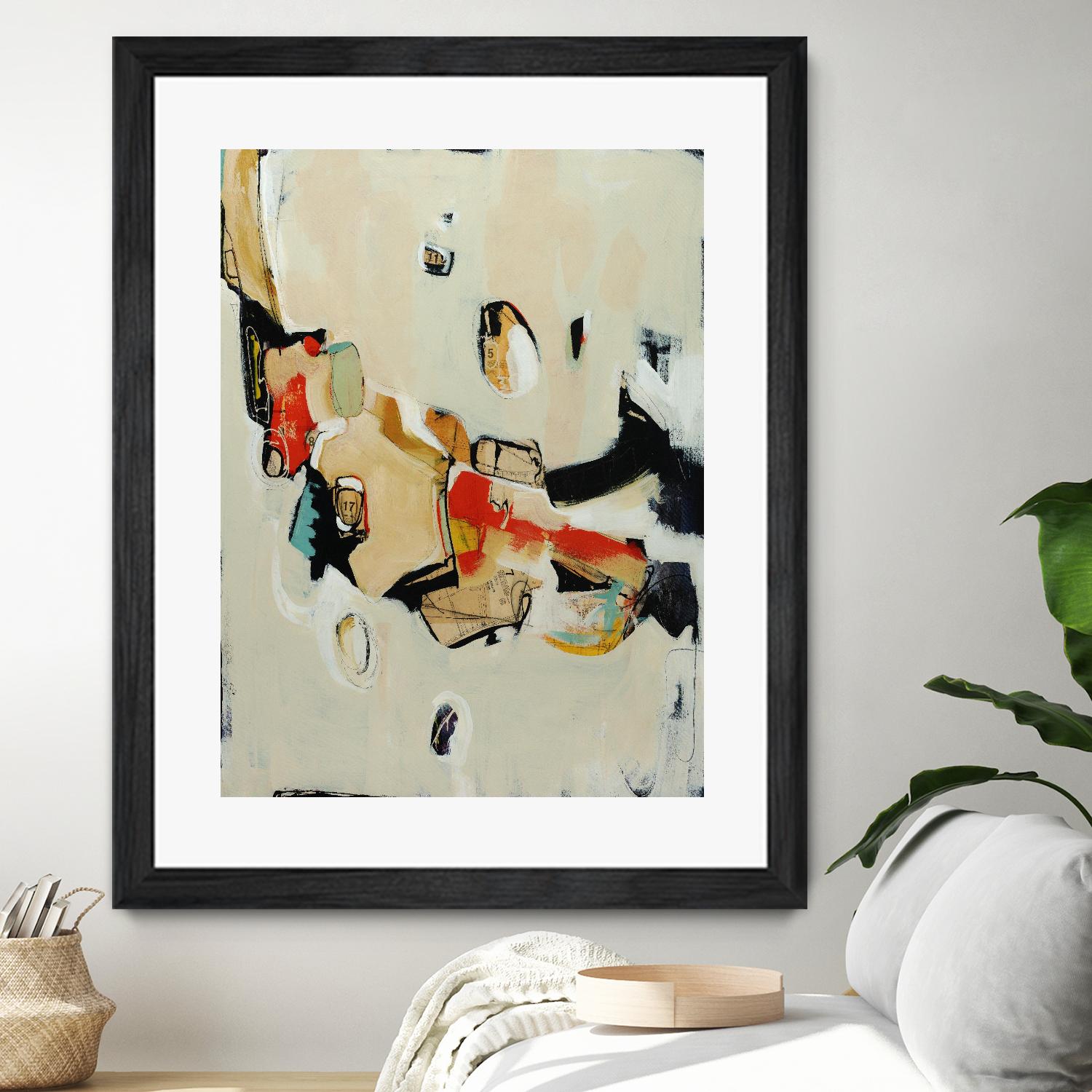Charred Memorbilia by Daleno Art on GIANT ART - beige abstract abstrait