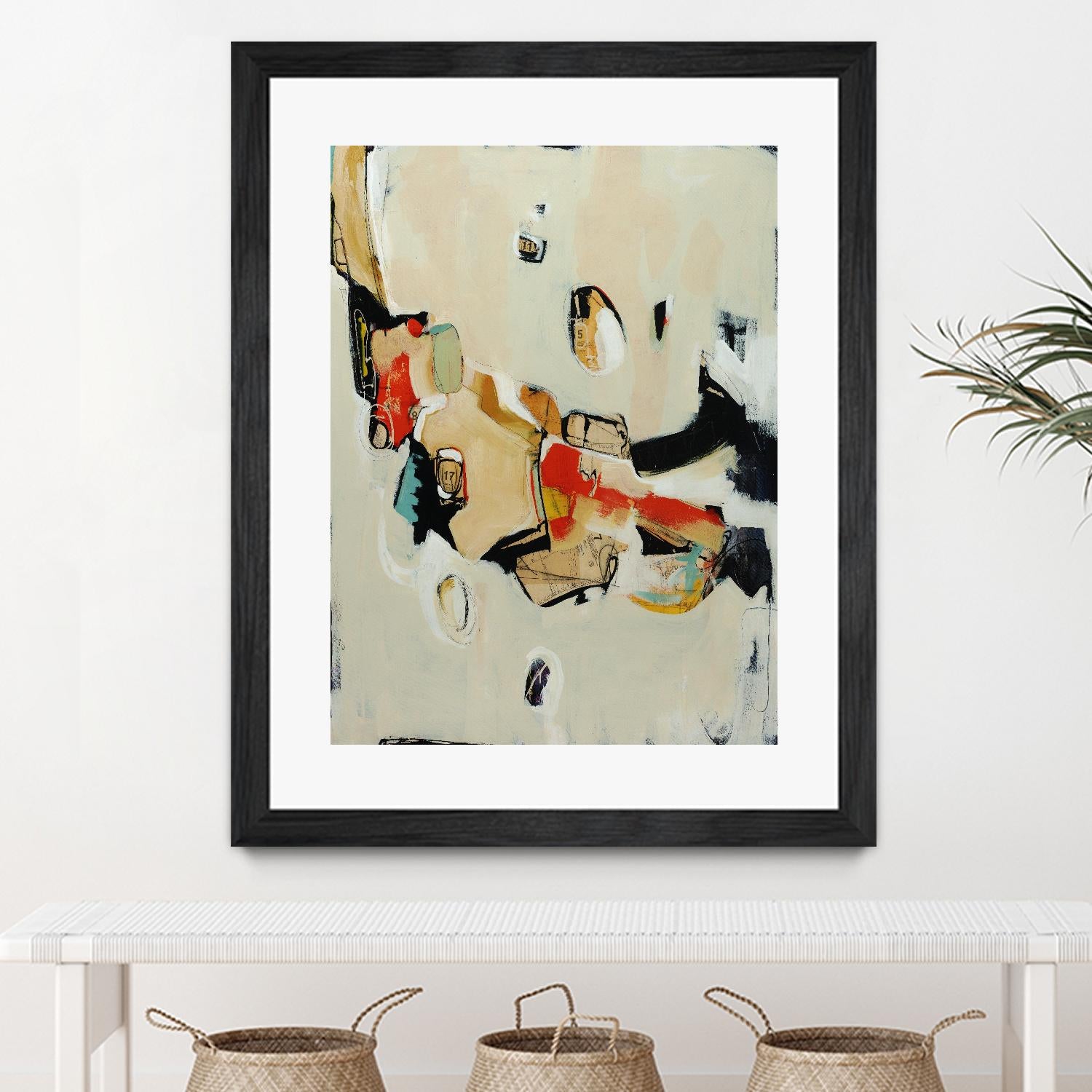 Charred Memorbilia by Daleno Art on GIANT ART - beige abstract abstrait