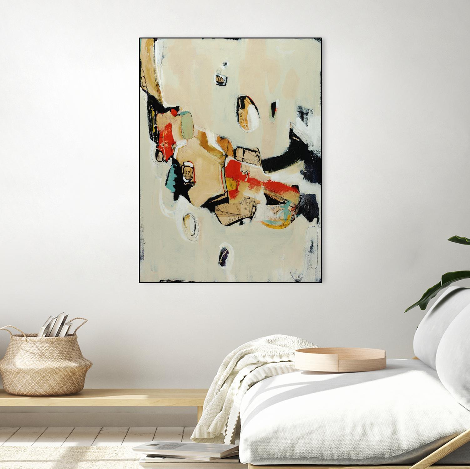 Charred Memorbilia by Daleno Art on GIANT ART - beige abstract abstrait