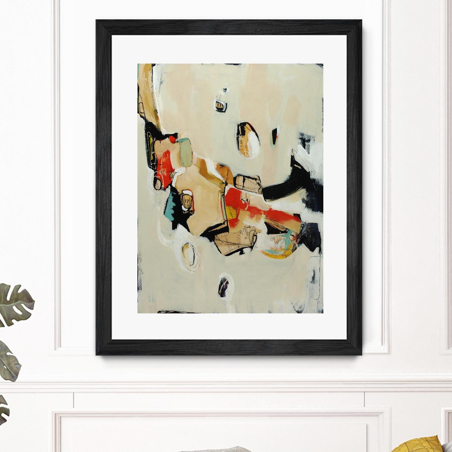 Charred Memorbilia by Daleno Art on GIANT ART - beige abstract abstrait