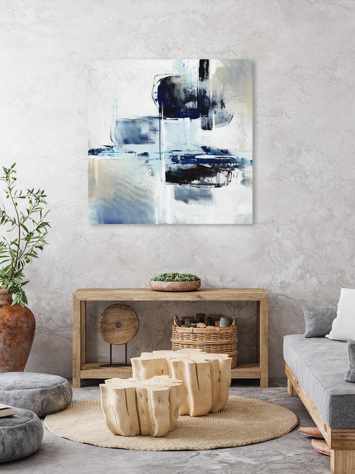 On Ice by Daleno Art on GIANT ART - beige abstract abstract