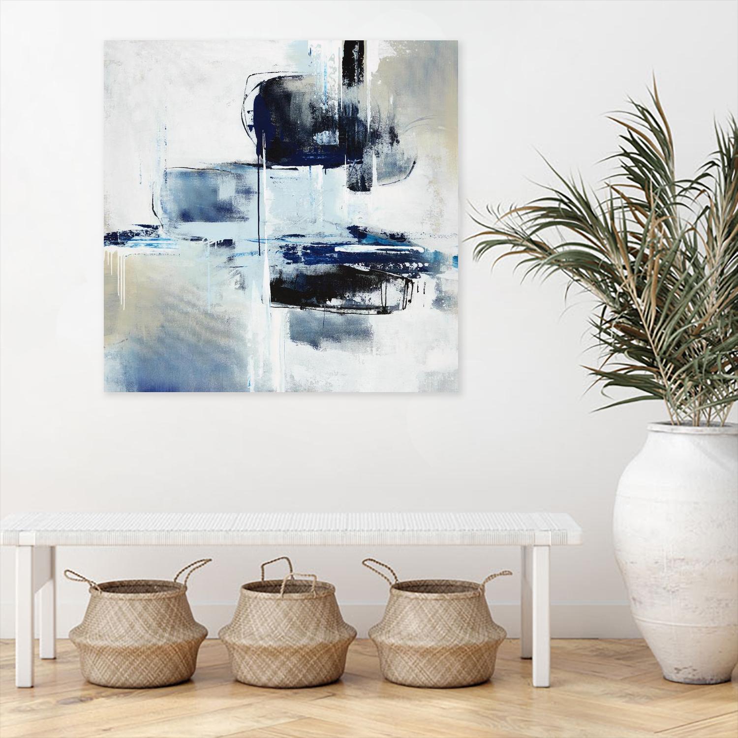 On Ice by Daleno Art on GIANT ART - beige abstract abstract