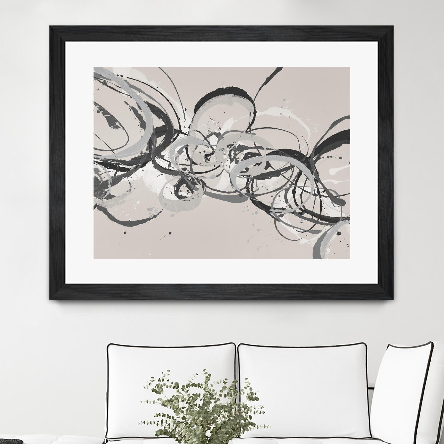 Demanding Order IV by Daleno Art on GIANT ART - white abstract abstrait