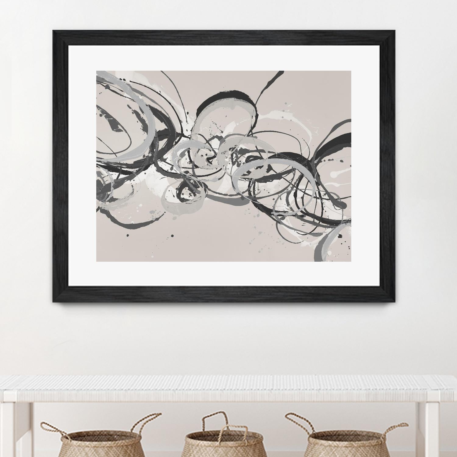 Demanding Order IV by Daleno Art on GIANT ART - white abstract abstrait