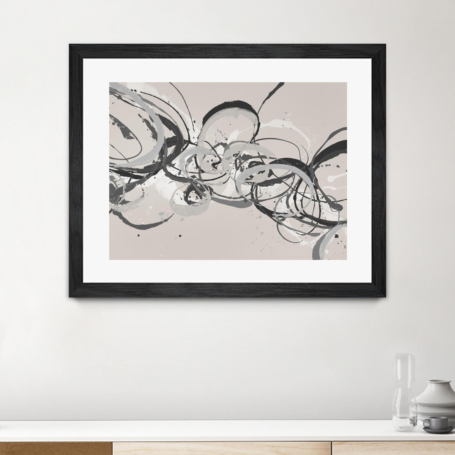 Demanding Order IV by Daleno Art on GIANT ART - white abstract abstrait