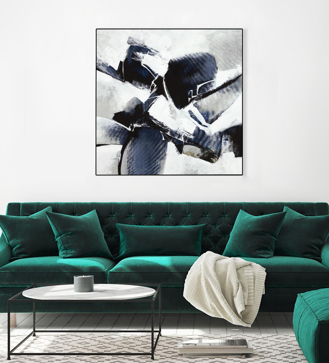 The Final Hour by Daleno Art on GIANT ART - white abstract abstrait
