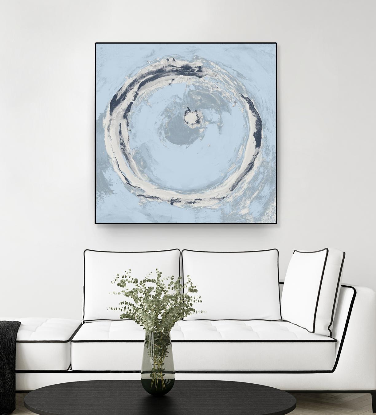 The Calm Before II by Daleno Art on GIANT ART - blue abstract abstrait