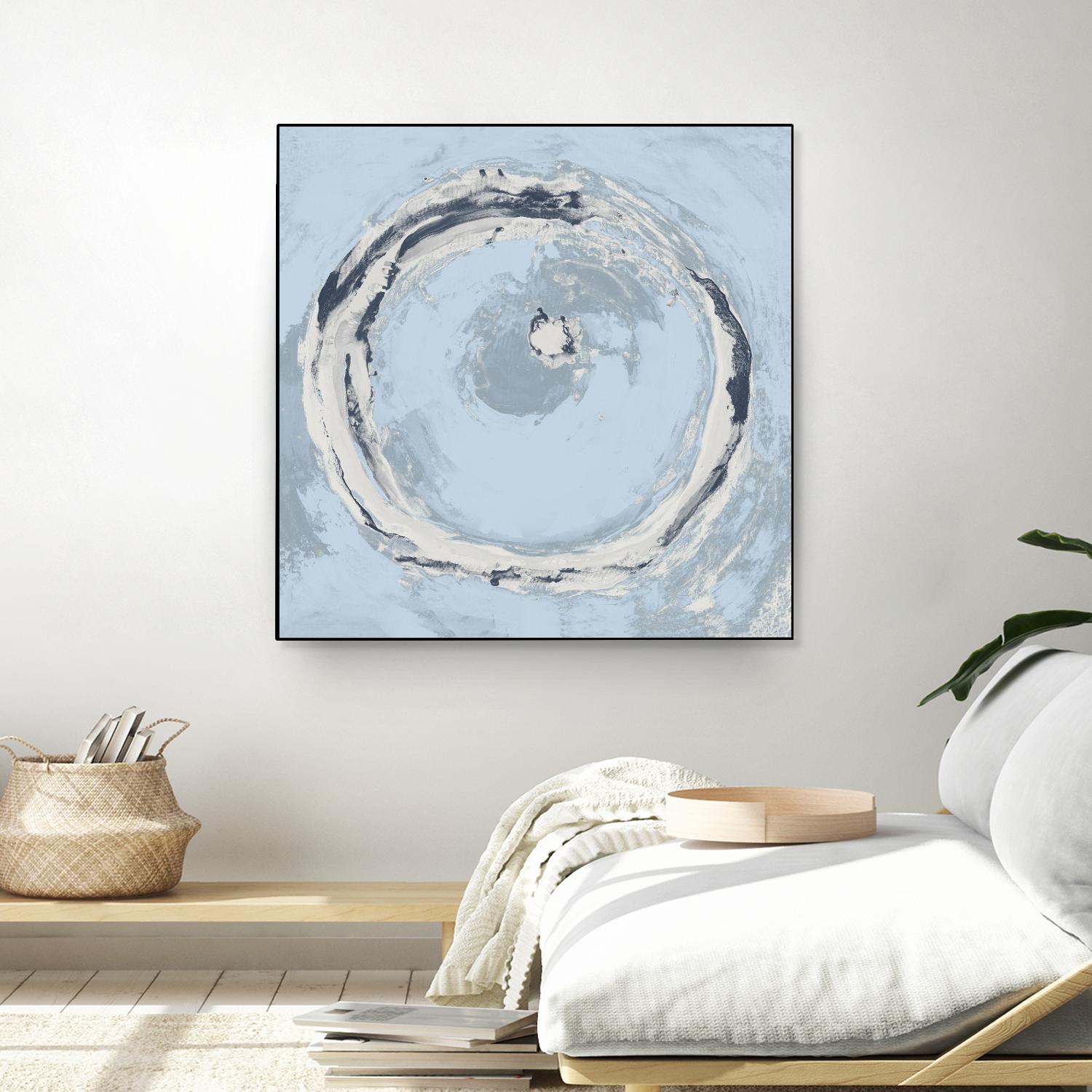 The Calm Before II by Daleno Art on GIANT ART - blue abstract abstrait