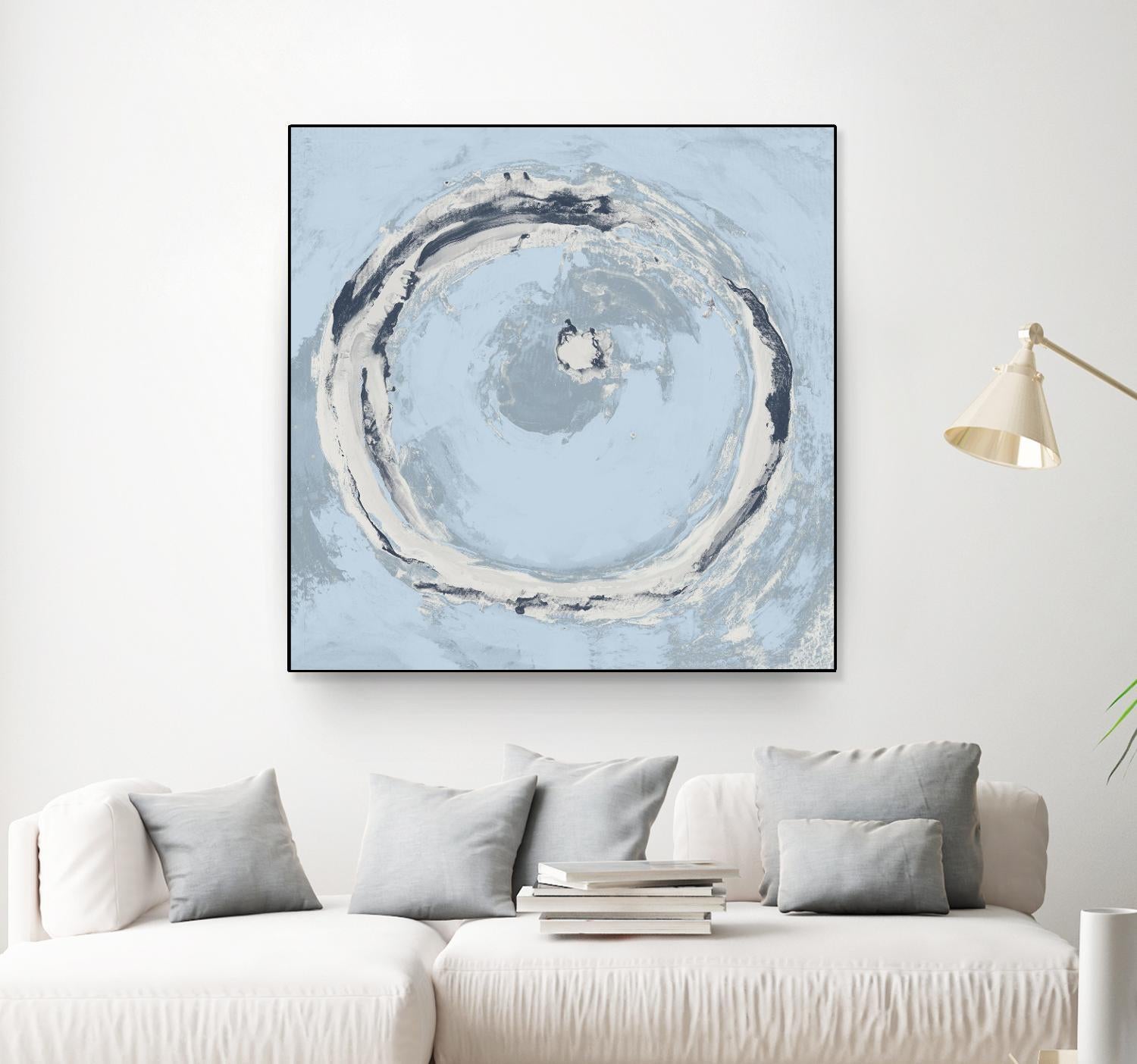 The Calm Before II by Daleno Art on GIANT ART - blue abstract abstrait