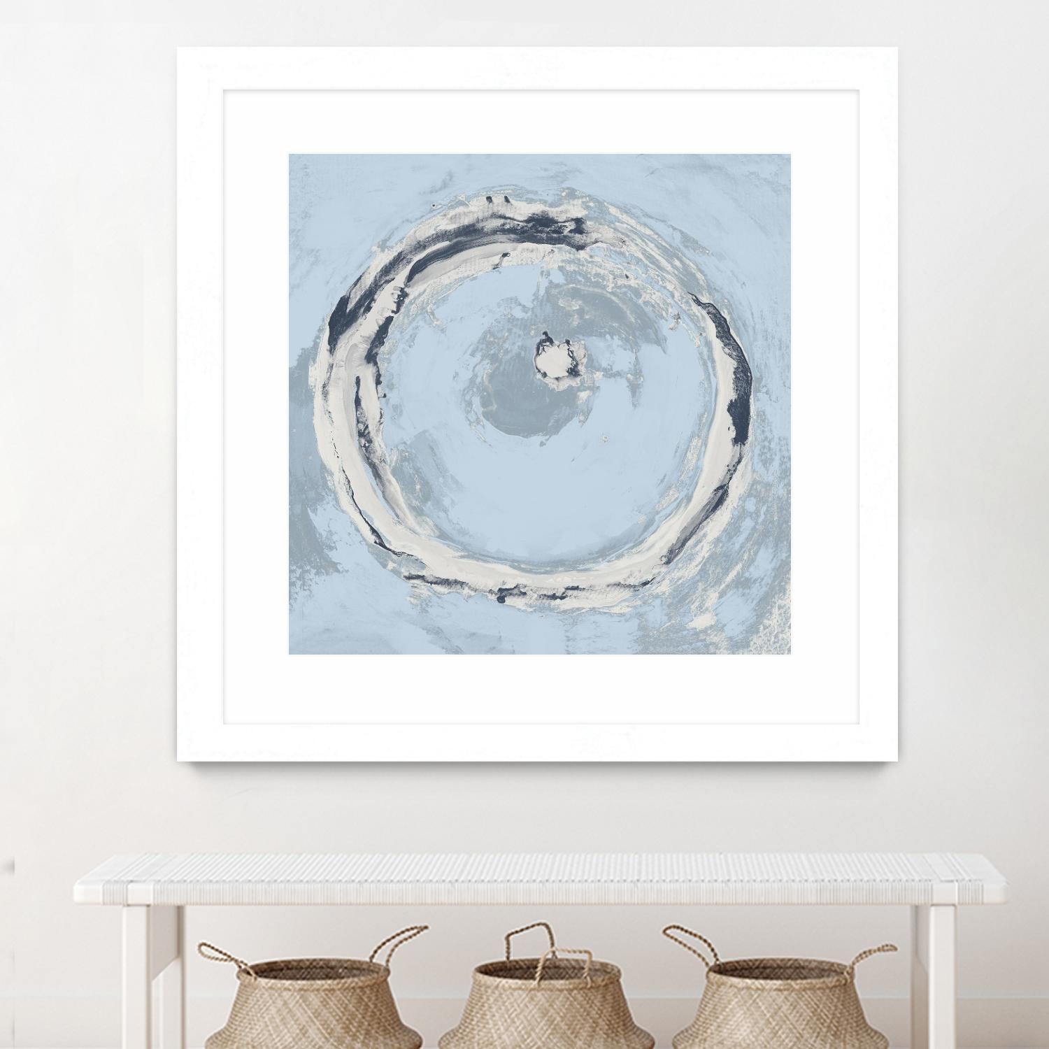 The Calm Before II by Daleno Art on GIANT ART - blue abstract abstrait