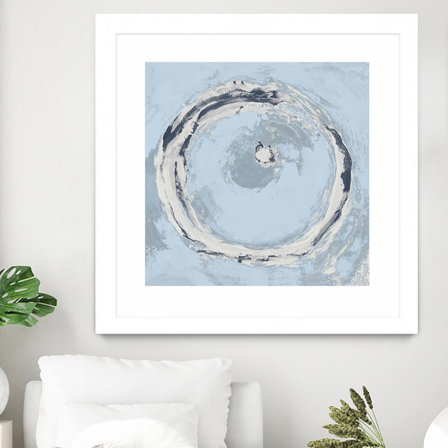 The Calm Before II by Daleno Art on GIANT ART - blue abstract abstrait