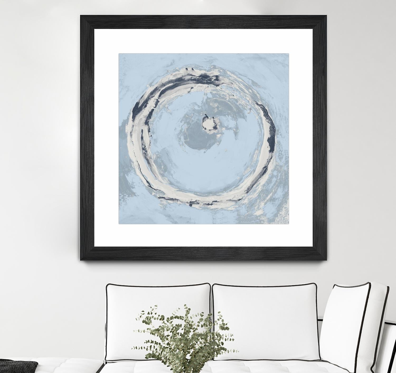 The Calm Before II by Daleno Art on GIANT ART - blue abstract abstrait