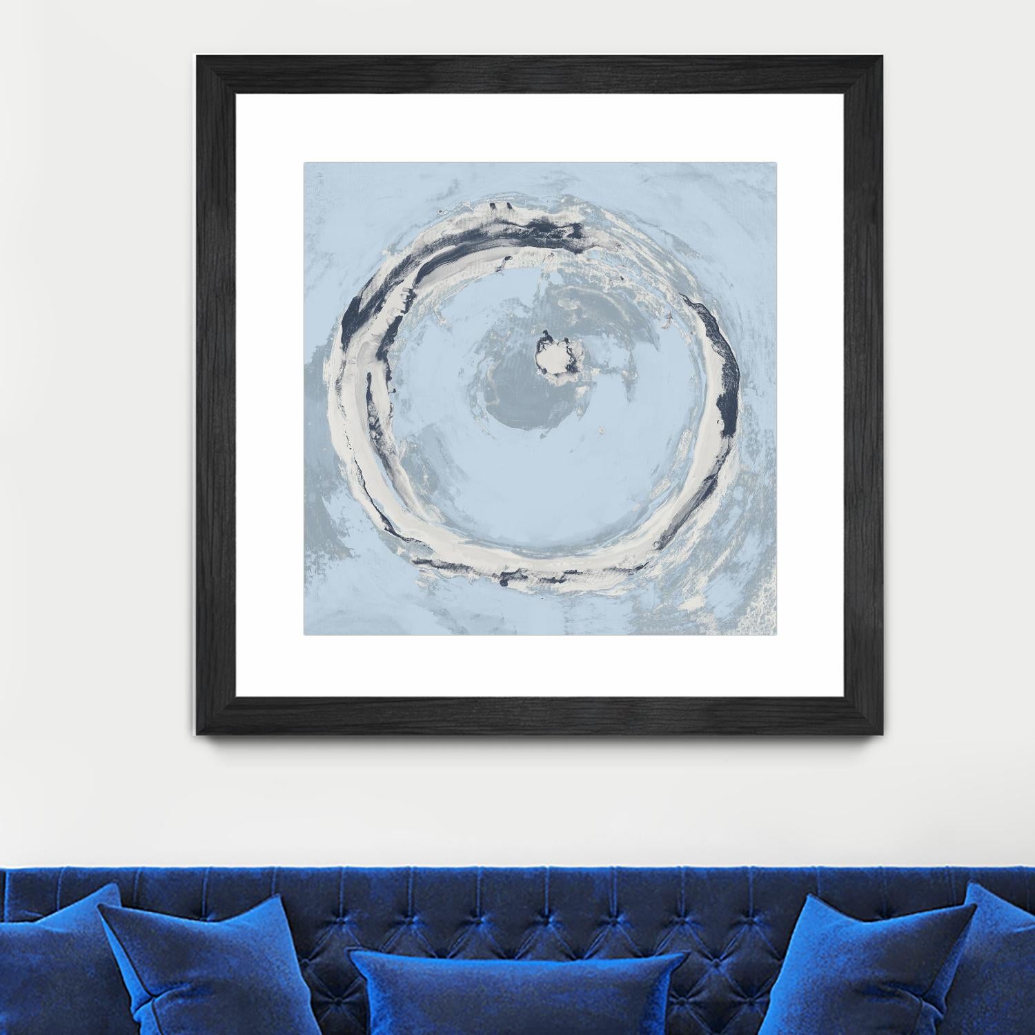 The Calm Before II by Daleno Art on GIANT ART - blue abstract abstrait