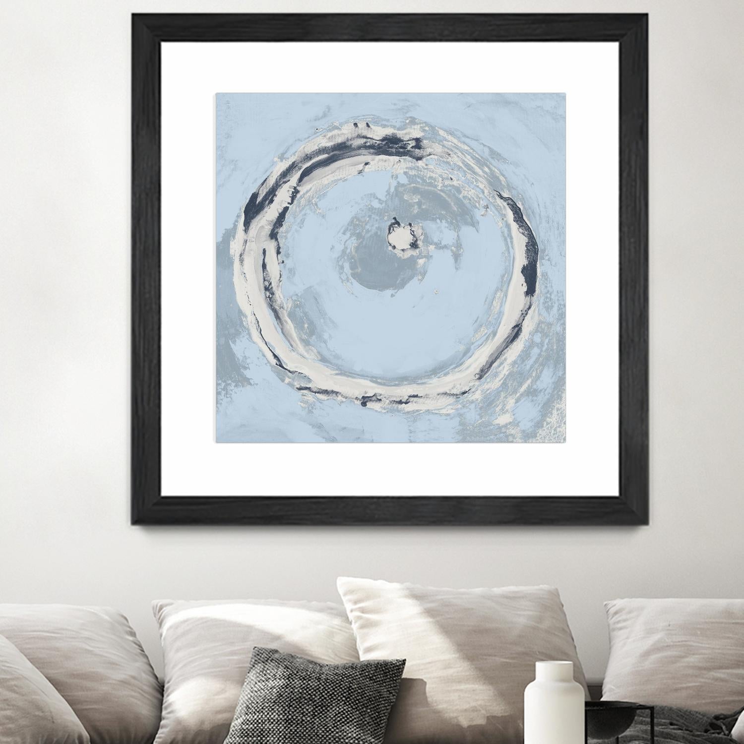 The Calm Before II by Daleno Art on GIANT ART - blue abstract abstrait