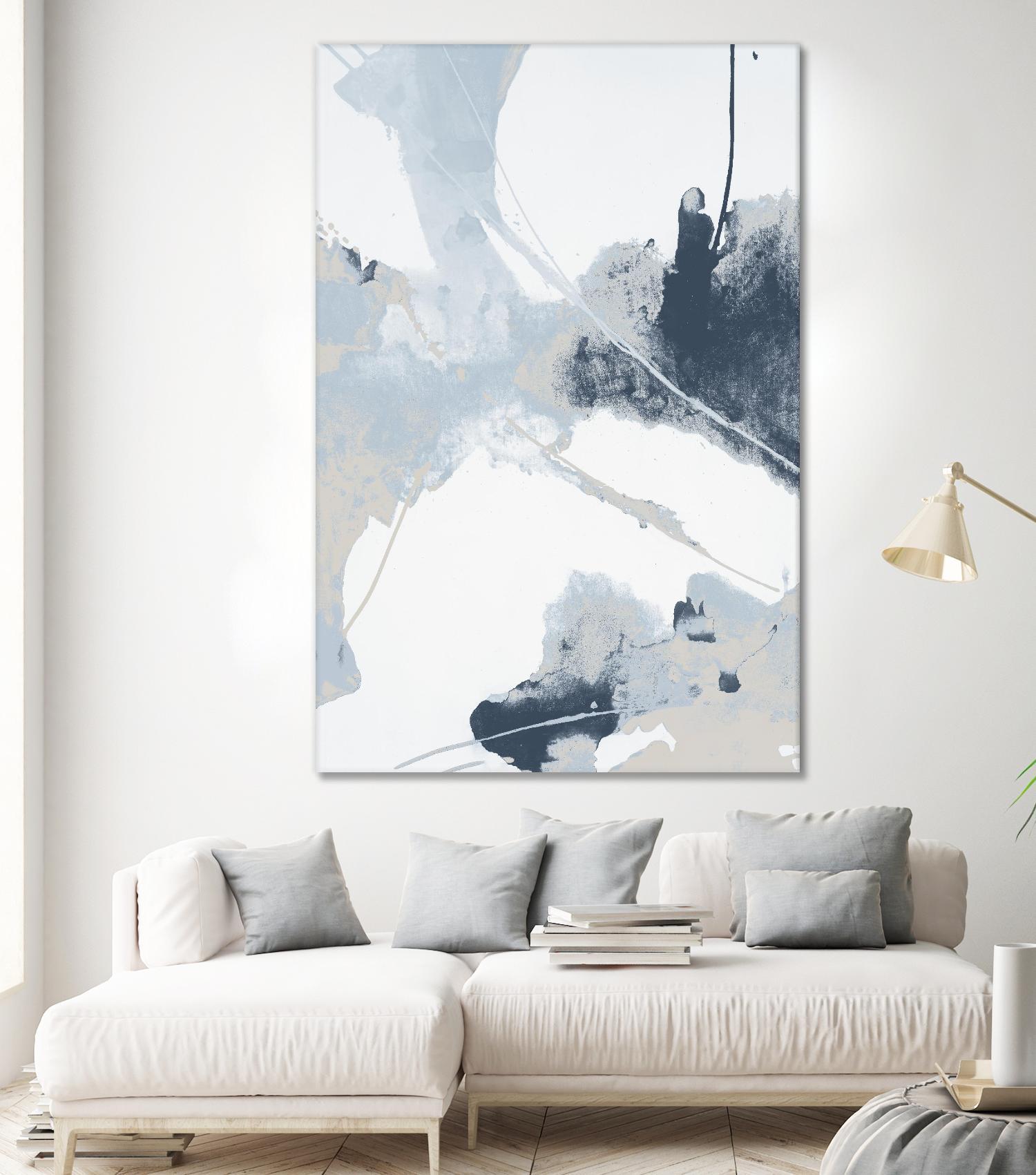 All Good Humor I by Daleno Art on GIANT ART - white abstract abstrait