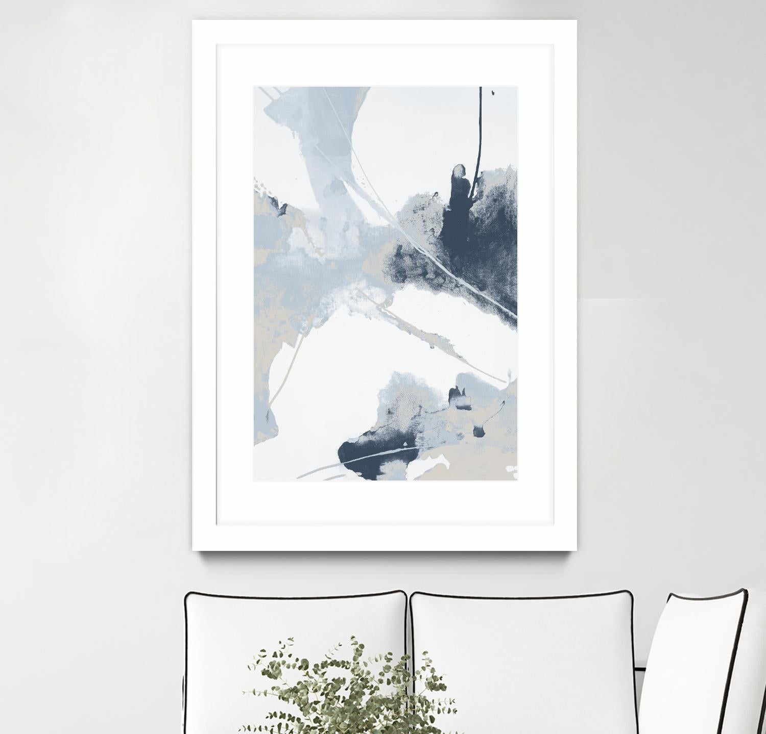 All Good Humor I by Daleno Art on GIANT ART - white abstract abstrait