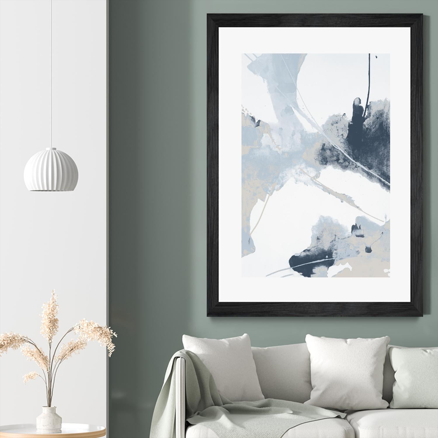 All Good Humor I by Daleno Art on GIANT ART - white abstract abstrait