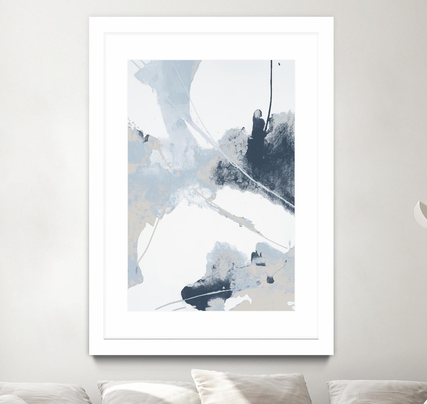 All Good Humor I by Daleno Art on GIANT ART - white abstract abstrait