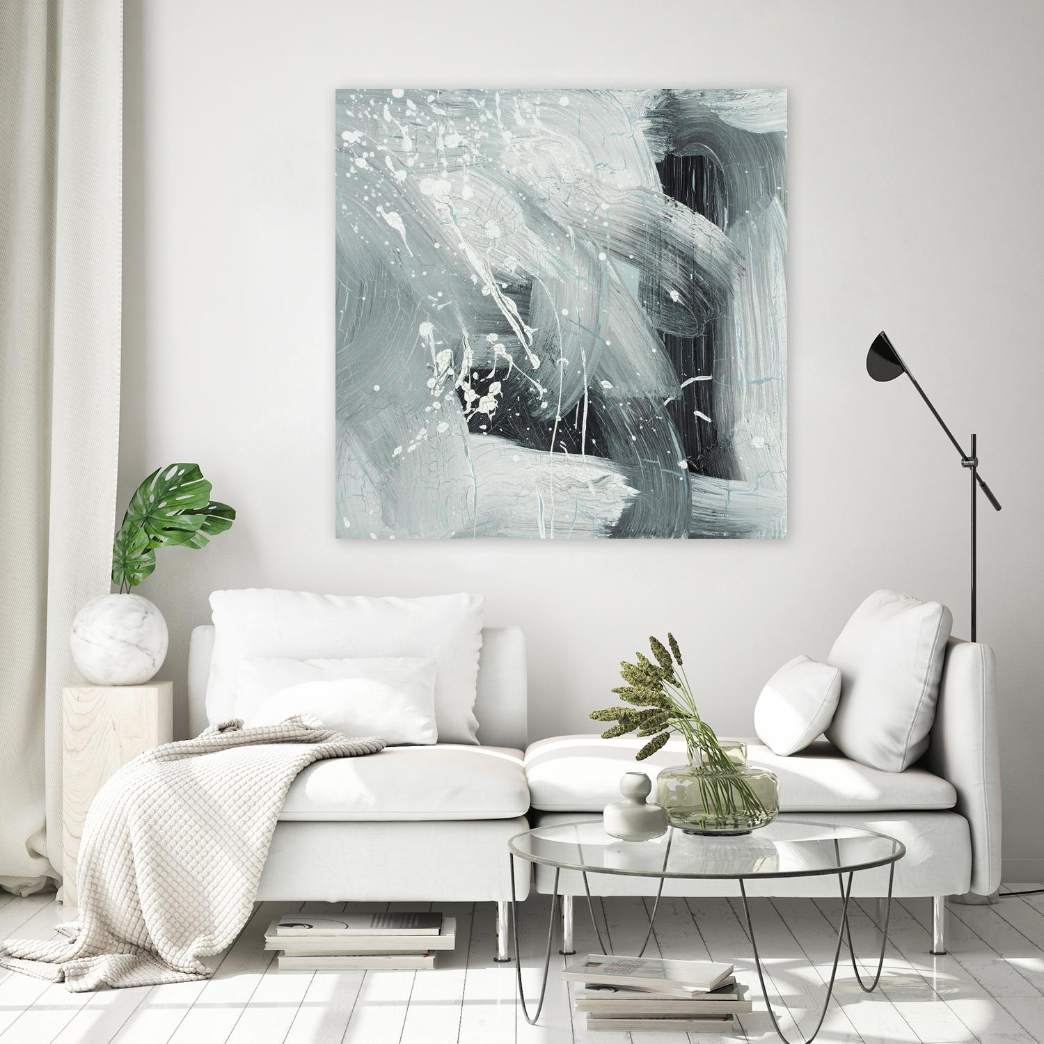 Petrify IX by Daleno Art on GIANT ART - blue abstract abstract