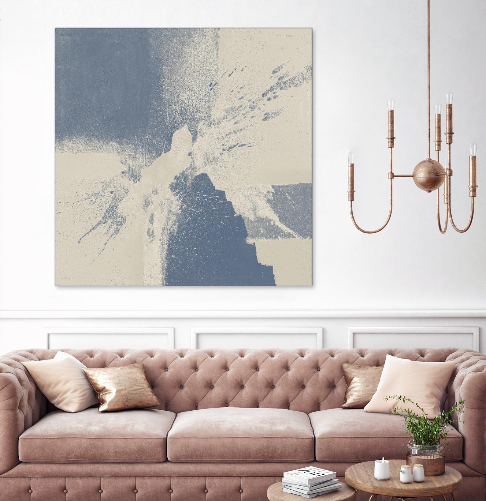 Cool Fury I by Daleno Art on GIANT ART - blue abstract abstrait