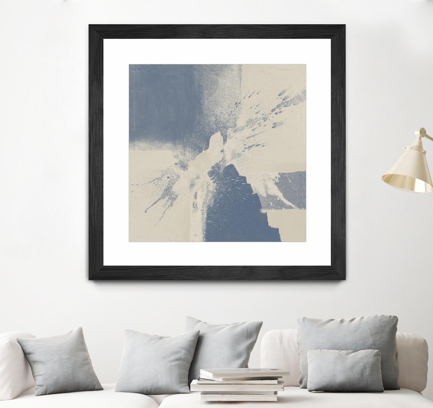 Cool Fury I by Daleno Art on GIANT ART - blue abstract abstrait