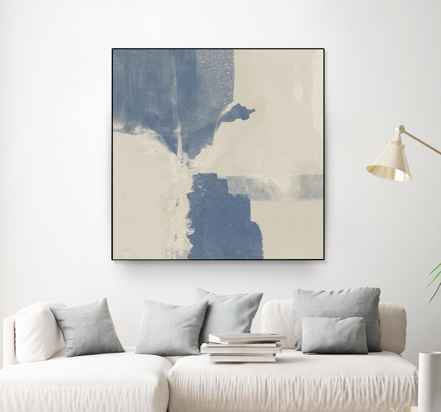 Cool Fury II by Daleno Art on GIANT ART - blue abstract abstrait