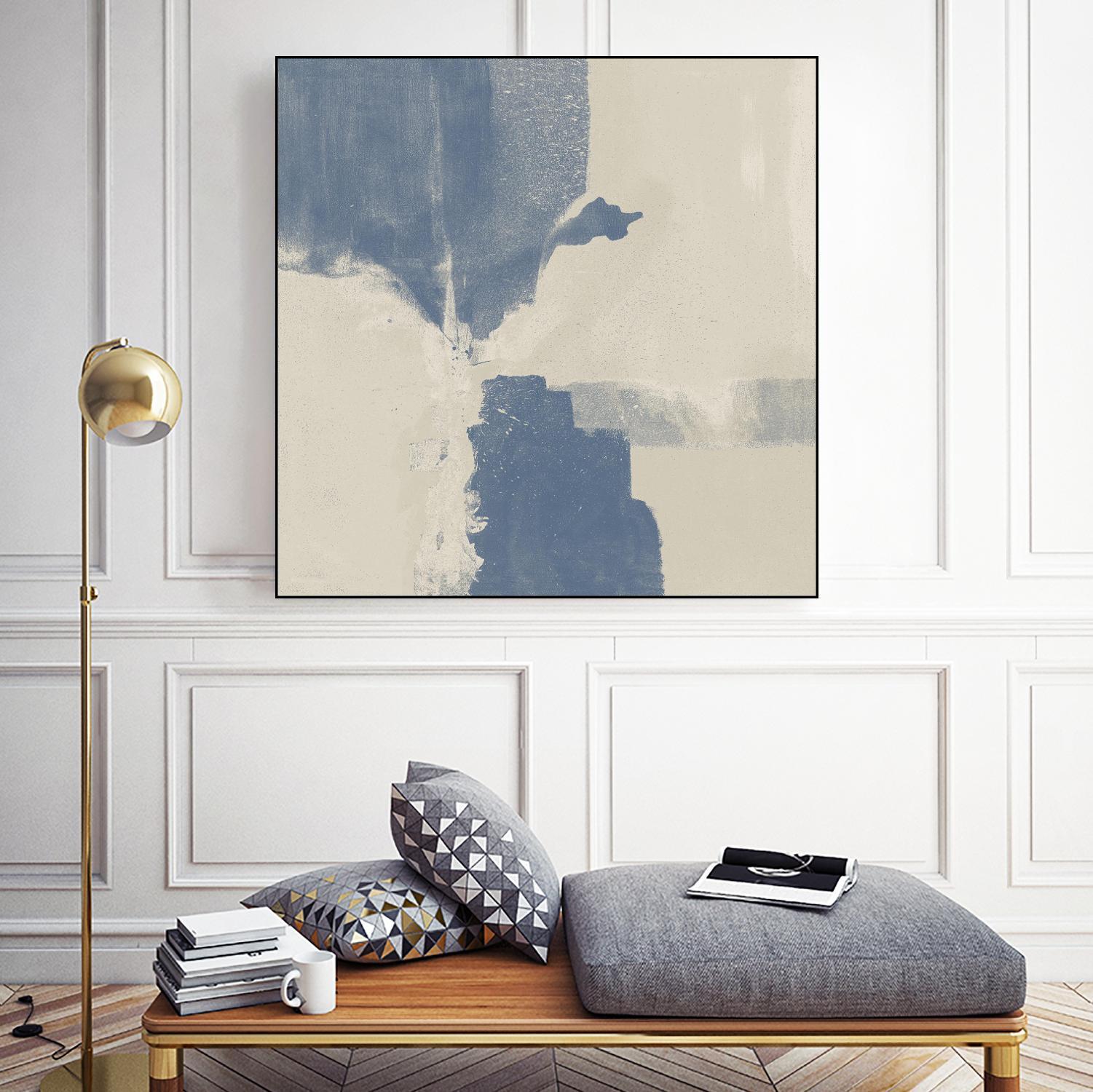 Cool Fury II by Daleno Art on GIANT ART - blue abstract abstrait