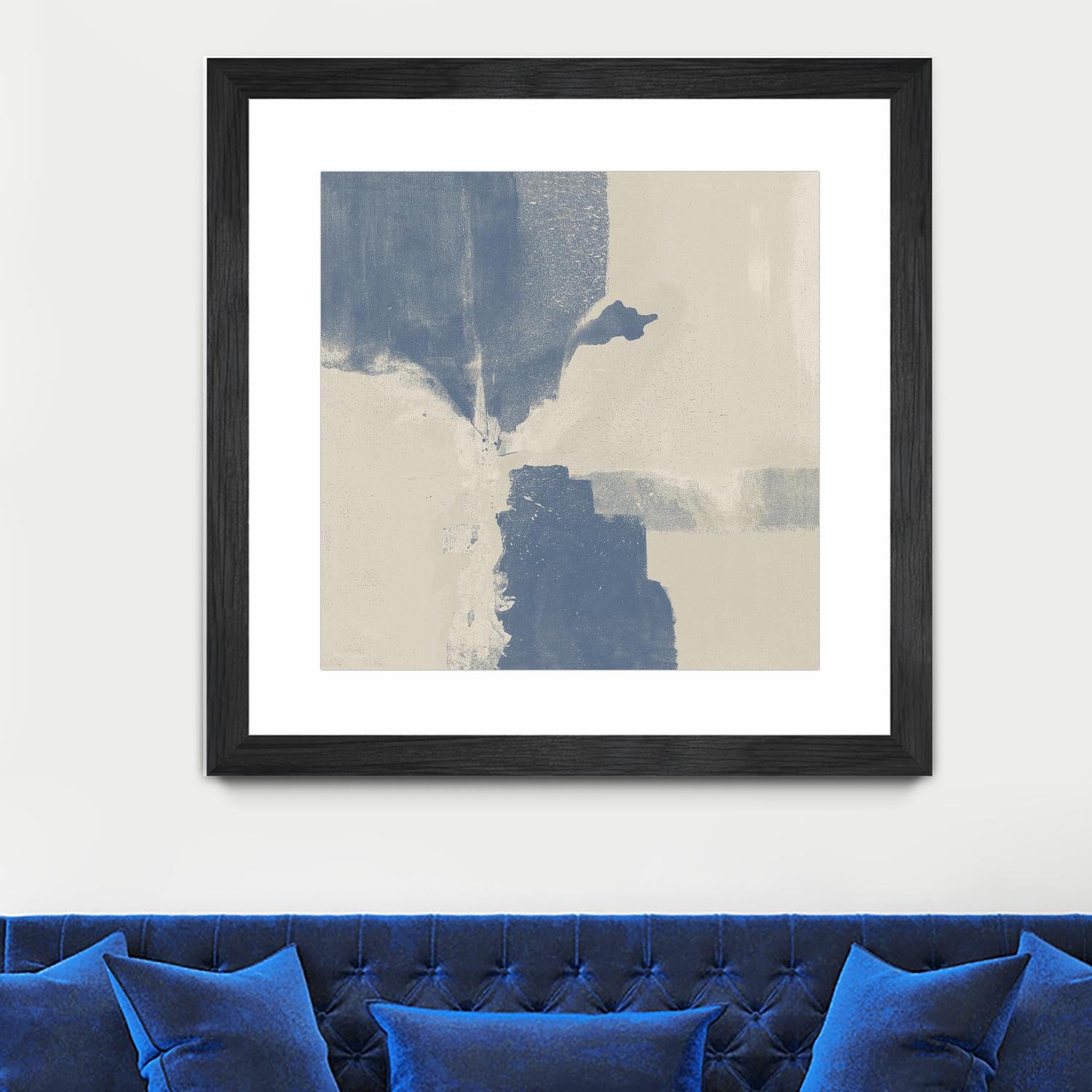 Cool Fury II by Daleno Art on GIANT ART - blue abstract abstrait