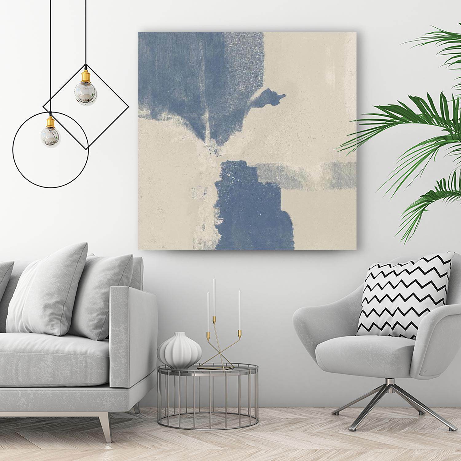 Cool Fury II by Daleno Art on GIANT ART - blue abstract abstrait