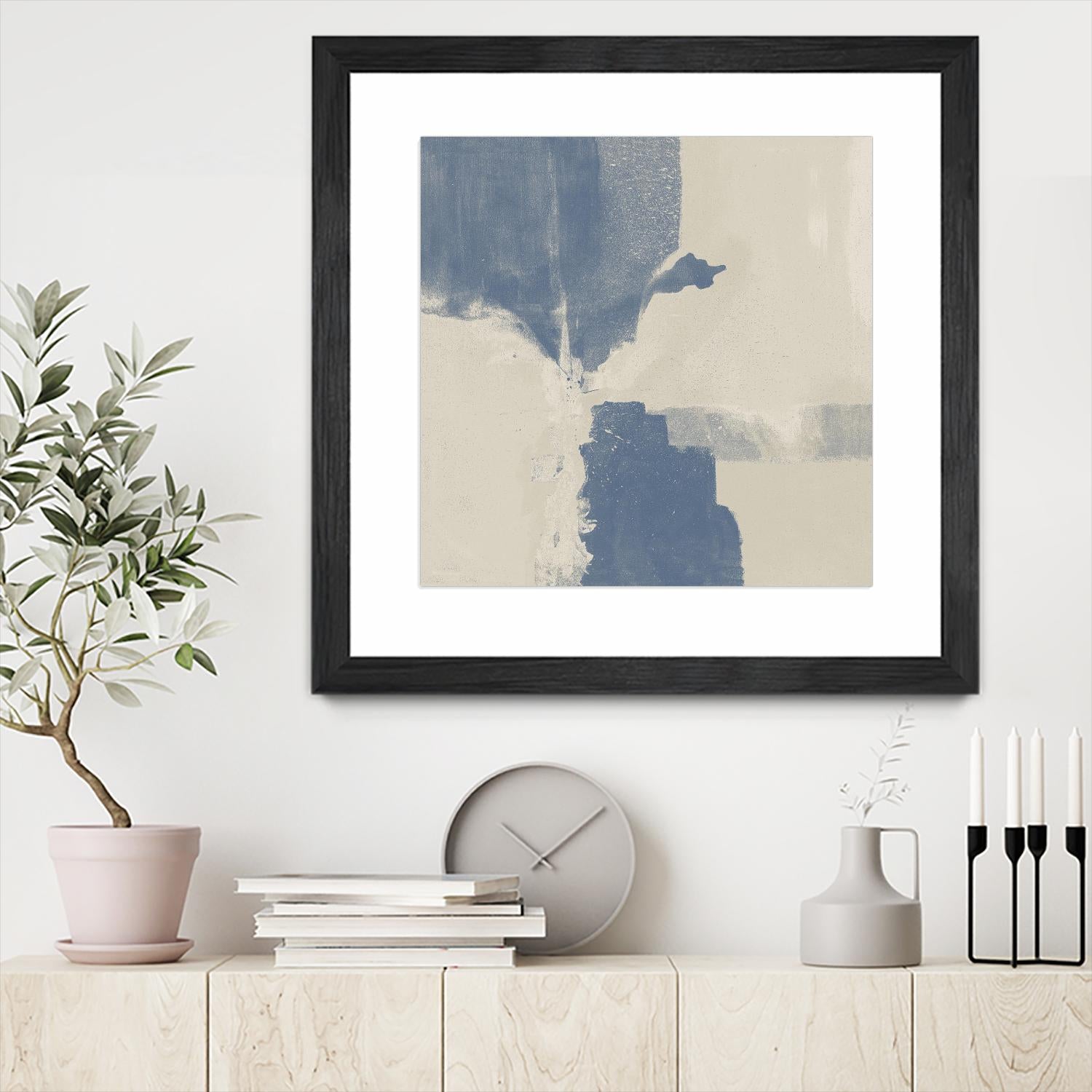 Cool Fury II by Daleno Art on GIANT ART - blue abstract abstrait