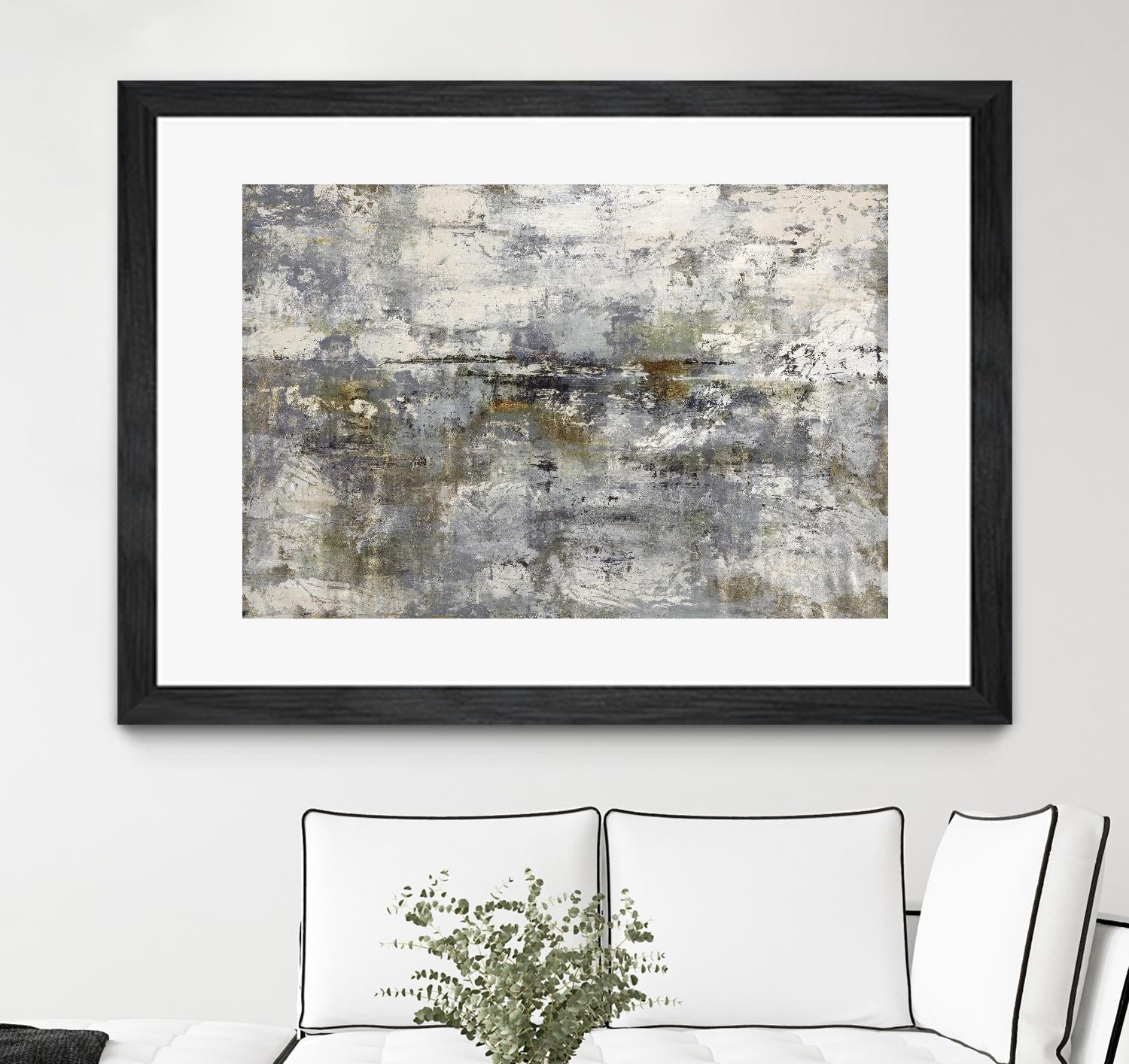 Luminous Dive by Daleno Art on GIANT ART - white abstract