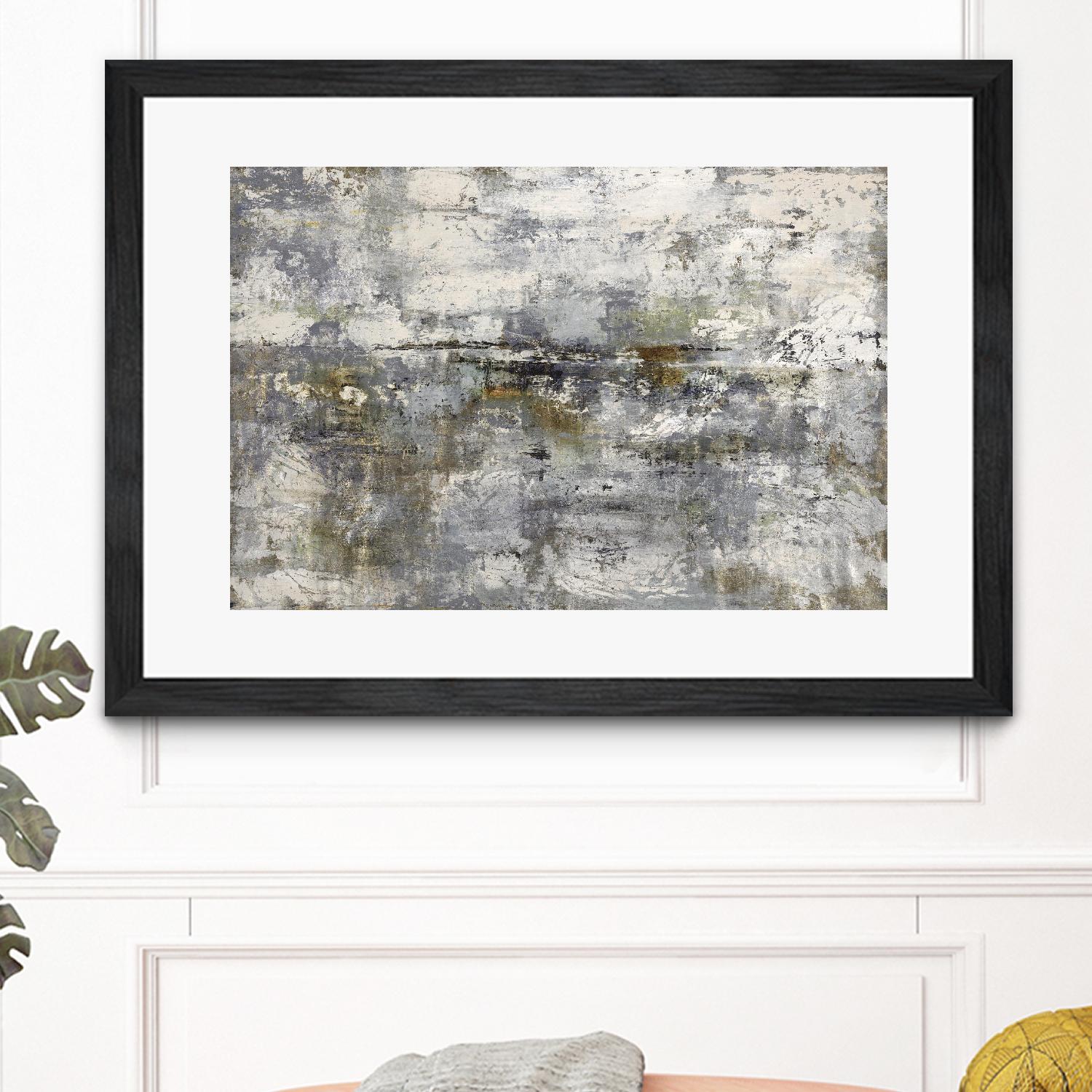 Luminous Dive by Daleno Art on GIANT ART - white abstract