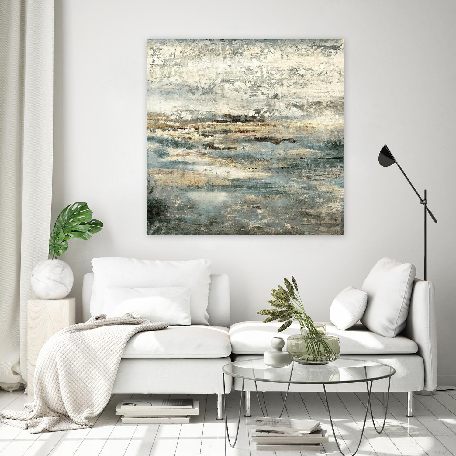 Maui Mystery by Daleno Art on GIANT ART - beige abstract