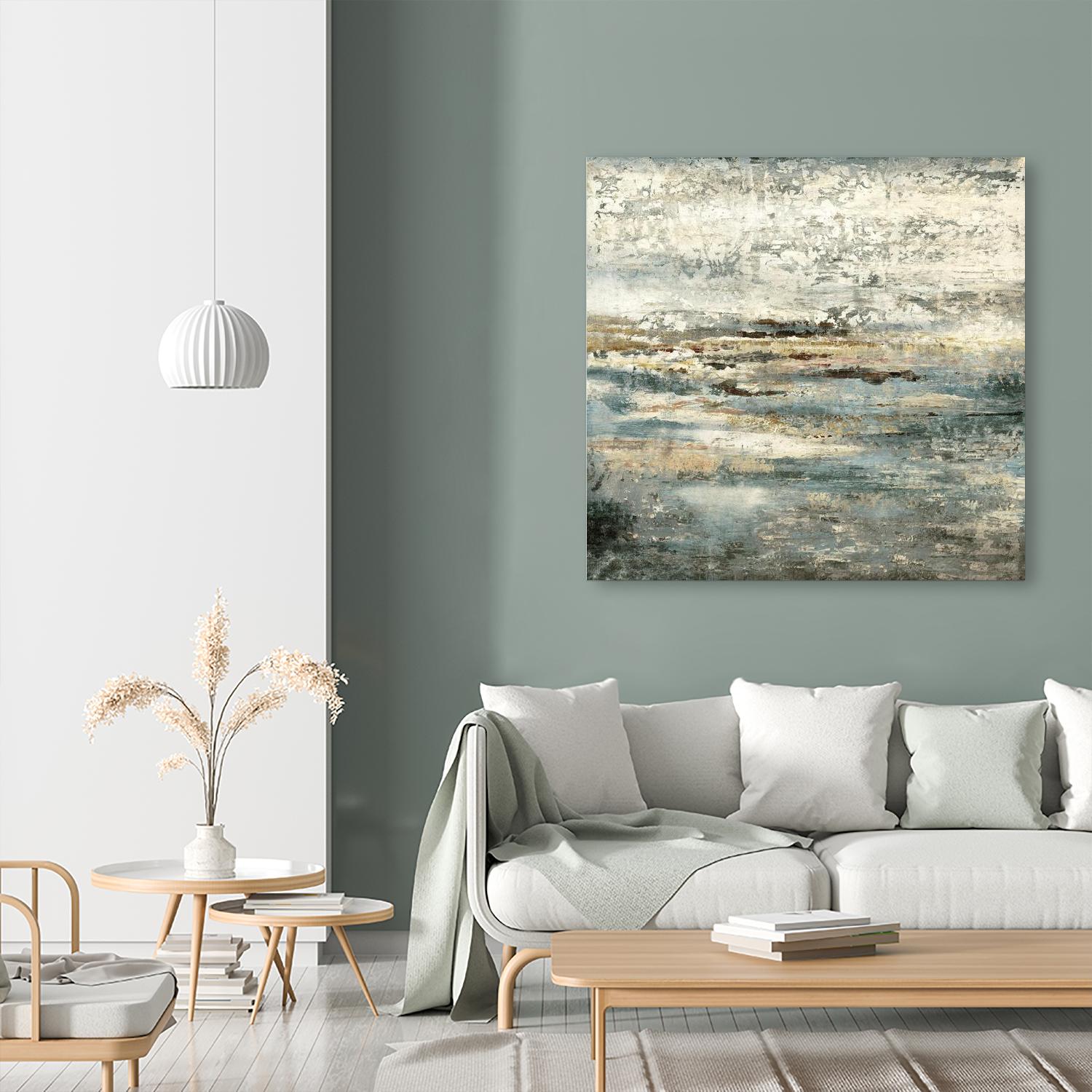 Maui Mystery by Daleno Art on GIANT ART - beige abstract